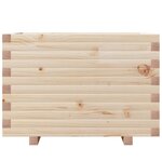 vidaXL Jardinière 70x40x49 5 cm bois de pin massif