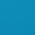 vidaXL Coussins de chaise de jardin à dossier haut lot de 6 bleu tissu