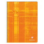 Cahier spirales clairefontaine metric - a4+ 24 x 32 cm - grands carreaux - 100 pages