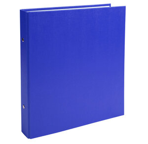 Classeur rembordé polypropylène format ecolier 4 anneaux 25mm - 230x215mm bleu EXACOMPTA