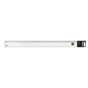 Règle Plate Plastique 50 cm 1 Biseau Transparent WONDAY