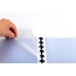 Protège-documents À Anneaux Et Pochettes Détachables 60 Vues - A4 - Bleu - X 4 - Exacompta