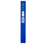 Classeur personnalisable Kreacover A4 Maxi 4 Ax Diam 15 mm Dos 38 mm Bleu x 10 EXACOMPTA