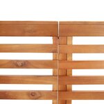 vidaXL Banc d'angle de jardin 140 cm Bois solide d'acacia