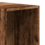 vidaXL Garde-robe vieux bois 30x50x200 cm bois d'ingénierie