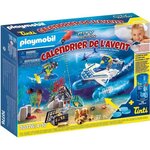 Playmobil - 70776 - calendrier de l'avent jeu de bain - policiers