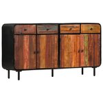 vidaXL Buffet Bois de récupération solide 140 x 35 x 76 cm
