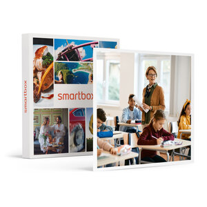 SMARTBOX - Coffret Cadeau Carte cadeau pour prof - 50 € -  Multi-thèmes