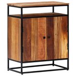 vidaXL Armoire latérale 60x35x76 cm Bois récupération massif et acier