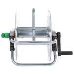 vidaXL Enrouleur de tuyau mural pour tuyau de 50 m 1/2" ou 35 m 3/4"