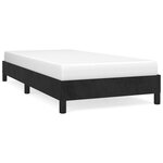 vidaXL Cadre de lit Noir 90x200 cm Velours