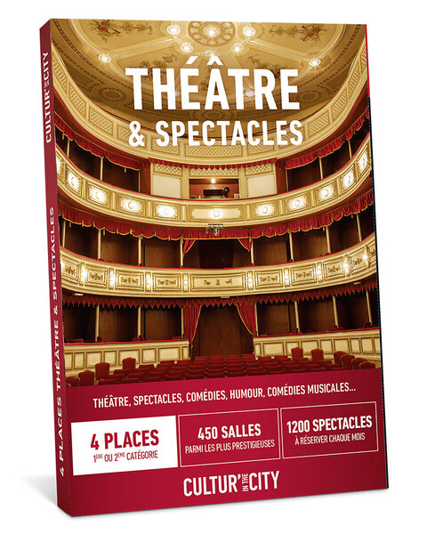 Coffret cadeau - CITC - Théâtre & Spectacles Premium - 4 Places