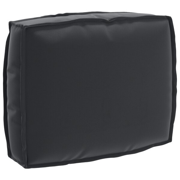 vidaXL Coussin de Pallet pour Dossier Noir 50x40x12 cm Tissu Oxford