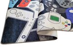 Tapis d'intérieur GAMER 120 x 180 cm - Noir