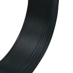 vidaXL Fil de liaison de clôture 250 m 2 3/3 8 mm Acier Vert noirâtre
