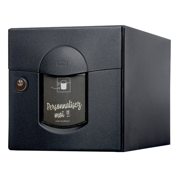 Boite aux lettres Soléa 1 porte Noir Sablé 2100 MS