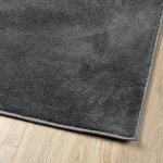 vidaXL Tapis OVIEDO à poils courts anthracite 80x150 cm