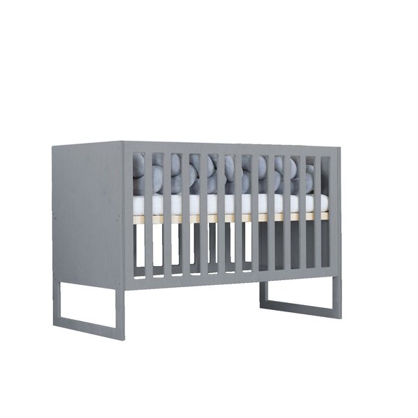 Lit bébé CHRUPPY 60 x 120 cm gris
