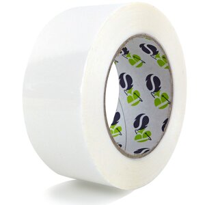 Ruban adhésif polypropylène silencieux 6 rouleaux – 48 mm x 100 m  Blanc – Bulteau Systems