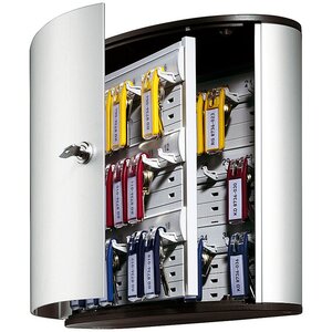 Armoire à clés  Design - 36 clés - Gris aluminium