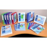 Classeur 2 Anneaux 30mm Polypropylène Chromaline 7/10e Krea Cover - A4 Maxi - Couleurs Assorties - X 15 - Exacompta