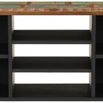 vidaXL Meuble TV 100x33x46 cm bois de récupération et d'ingénierie