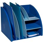 Organiseur De Bureau The Organizer Bee Blue - Bleu Marine/bleu Clair - Exacompta