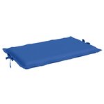 vidaXL Coussin de chaise longue bleu royal 186x58x4 cm tissu oxford