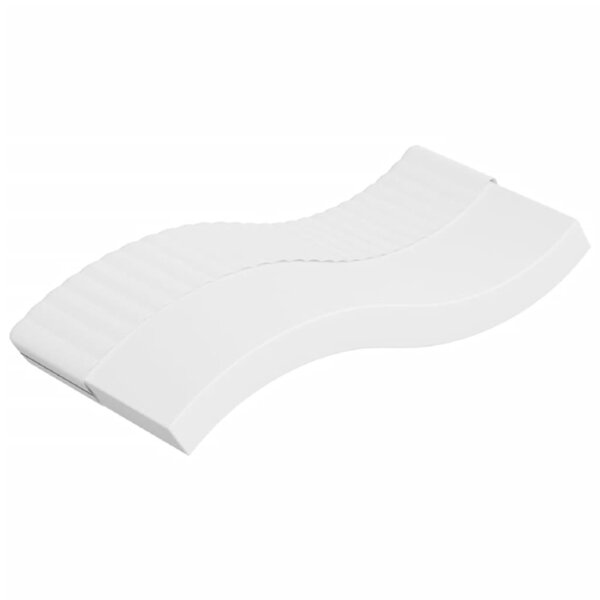 vidaXL Matelas en mousse moyennement doux 80x200 cm