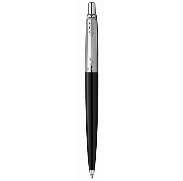 PARKER Jotter Originals Stylo bille noir recharge bleue pointe moyenne sous blister