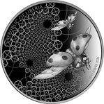 Pièce de monnaie en Argent 25 Dollars g 62.2 (2 oz) Millésime 2024 Entoma LADYBIRD