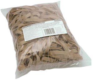 Bracelet caoutchouc elastique Marron 180 x 10 mm Sac de 1 Kg MAPED