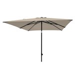 Madison Parasol de jardin Denia 200x200 cm écru
