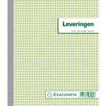 Manifold Livraisons 21x18cm 50 Feuillets Double Autocopiant - Texte En Néerlandais - Blanc - X 10 - Exacompta
