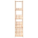 vidaXL Étagères de rangement à 5 niveaux 10Pièces 170x38x170cm Pin 500 kg