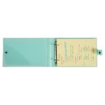 Classeur Pour Fiches Bristol A5 Et 125x200 2 Anneaux 30mm Polypropylène Chromaline Pastel - Couleurs Assorties - X 10 - Exacompta