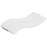 vidaXL Matelas en mousse pour enfants moyennement doux 80x160 cm