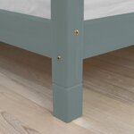 4 pieds de lit 10 cm FOOT vert sauge