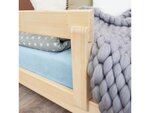 Lit cabane enfant en bois massif Naturel vernis - 90 x 190 cm