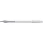 Stylo à bille rétractable NOTO Corps Plastique Pointe Moyenne white silver LAMY