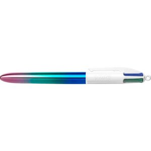 Stylo à bille rétractable 4 Colours Gradient assorti BIC