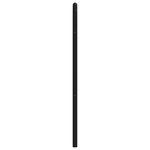 vidaXL Tête de lit métal noir 200 cm