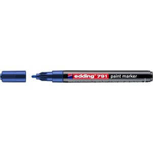 Marqueur Peinture 791 bleu 1-2 mm EDDING