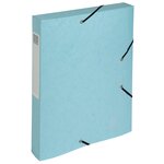 Boite De Classement Cartobox Livrée À Plat Dos 40mm Carte Lustrée Aquarel - A4 - Couleurs Assorties - X 10 - Exacompta