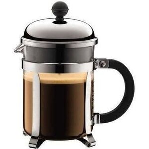 CHAMBORD - Cafetière à piston BODUM   4 tasses  0.5 l  acier inox