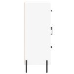vidaXL Buffet blanc 69 5x34x90 cm bois d'ingénierie