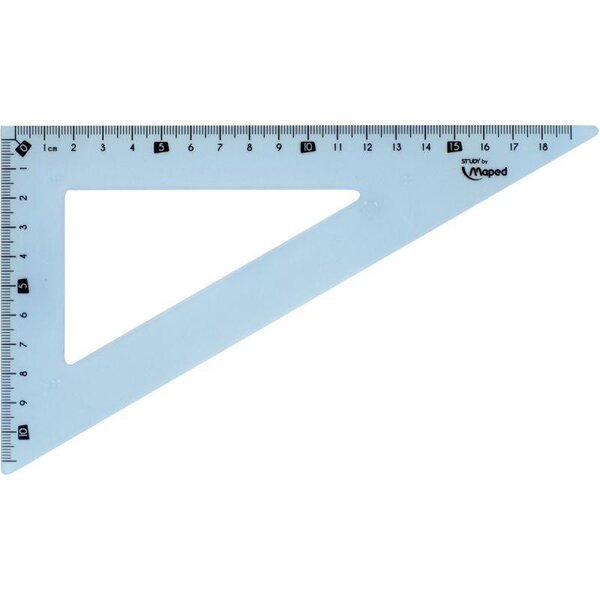 Equerre incassable 20 cm 60 degrés Maped