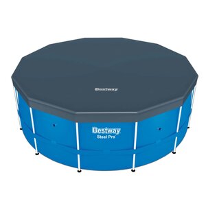 Bestway housse de piscine avec cadre sirocco ronde 366 cm