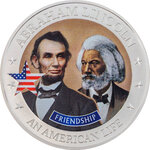 Pièce de monnaie en Argent 2 Dollars g 15.57 (1/2 oz) Millésime 2022 An American Life FRIENDSHIP