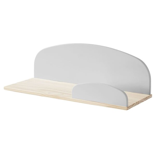 Vipack Étagère murale Kiddy 65 cm Bois Gris froid